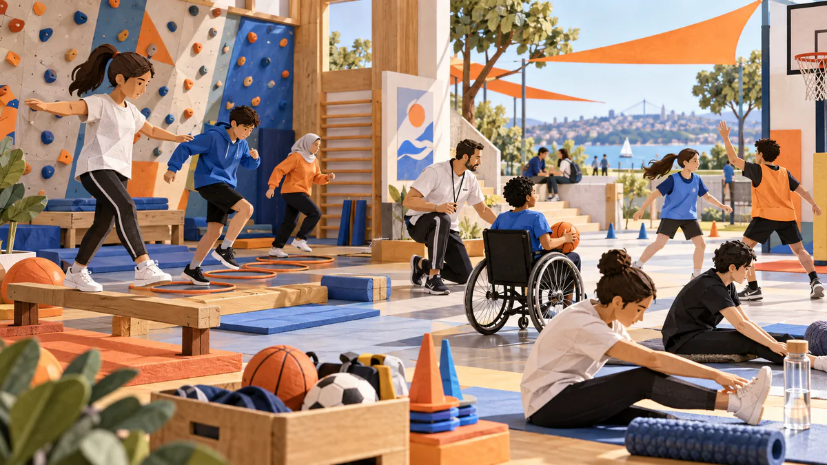 Beden Eğitimi ve Spor Dersi görseli