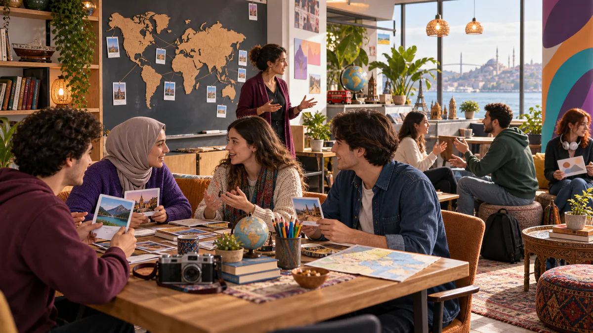 Çoklu Yabancı Dil Eğitim Modeli İngilizce görseli