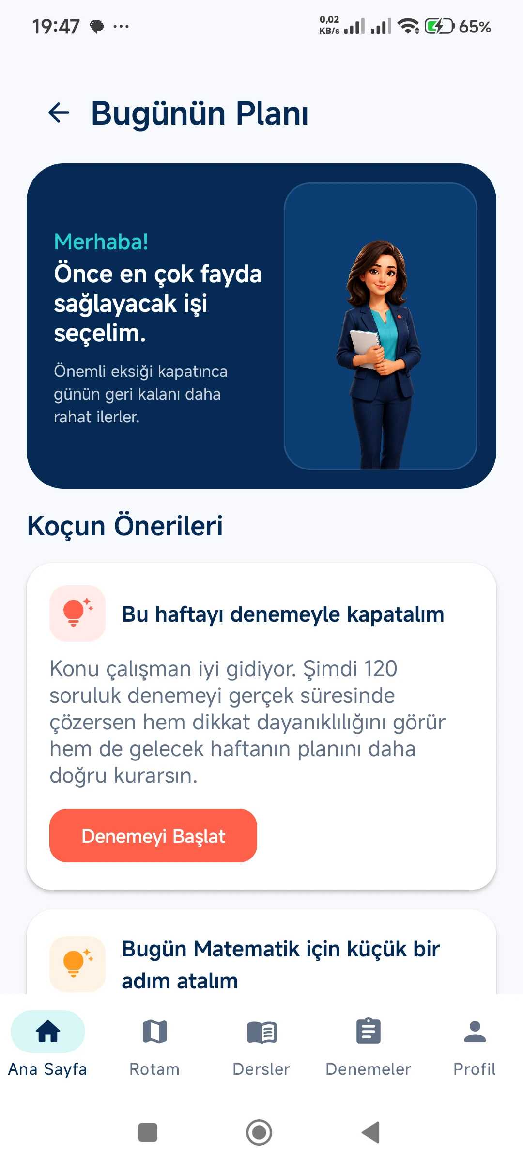 KPSS Sınav Rotası 2027 gerçek telefon ekranı 6
