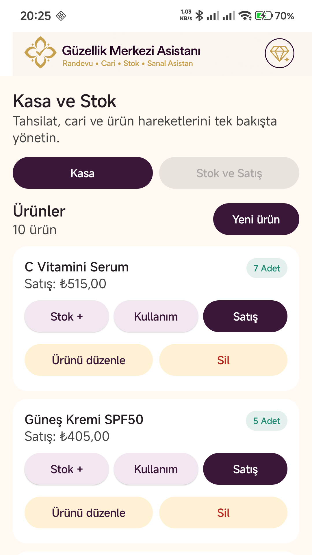 Güzellik Merkezi Asistanı ekran görüntüsü 5