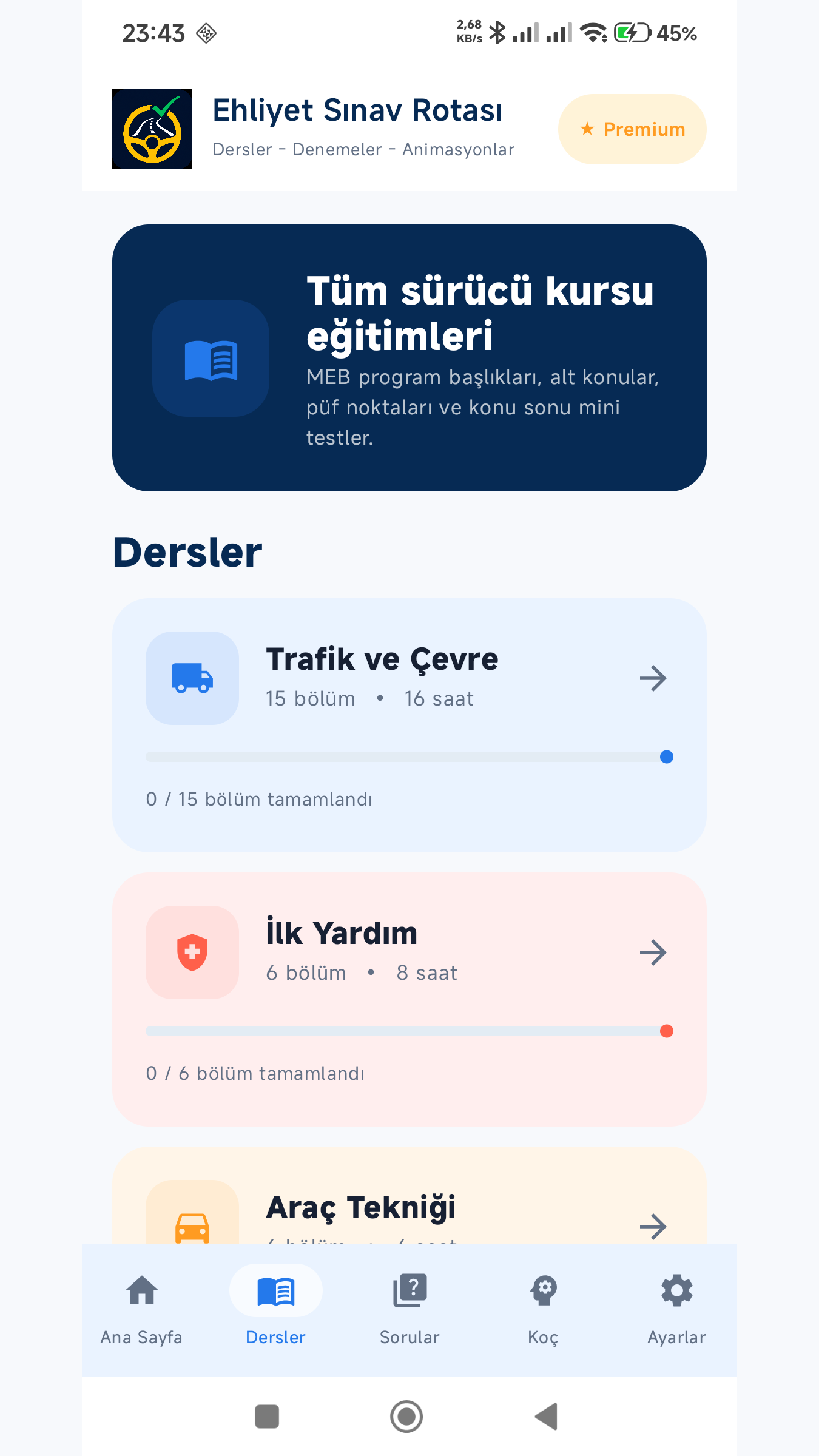 Ehliyet Sınav Rotası 2027 ekran görüntüsü 2