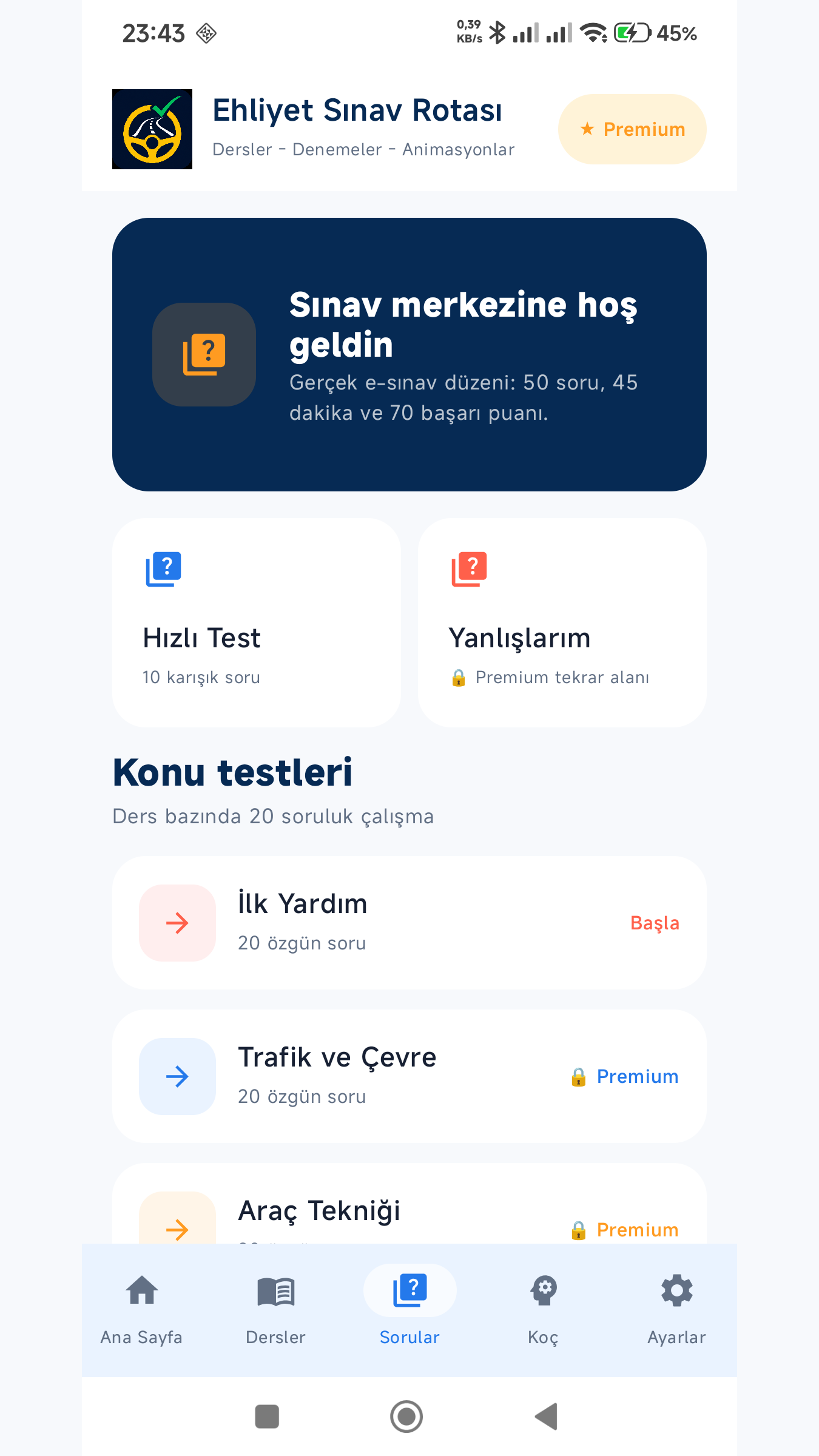 Ehliyet Sınav Rotası 2027 ekran görüntüsü 3